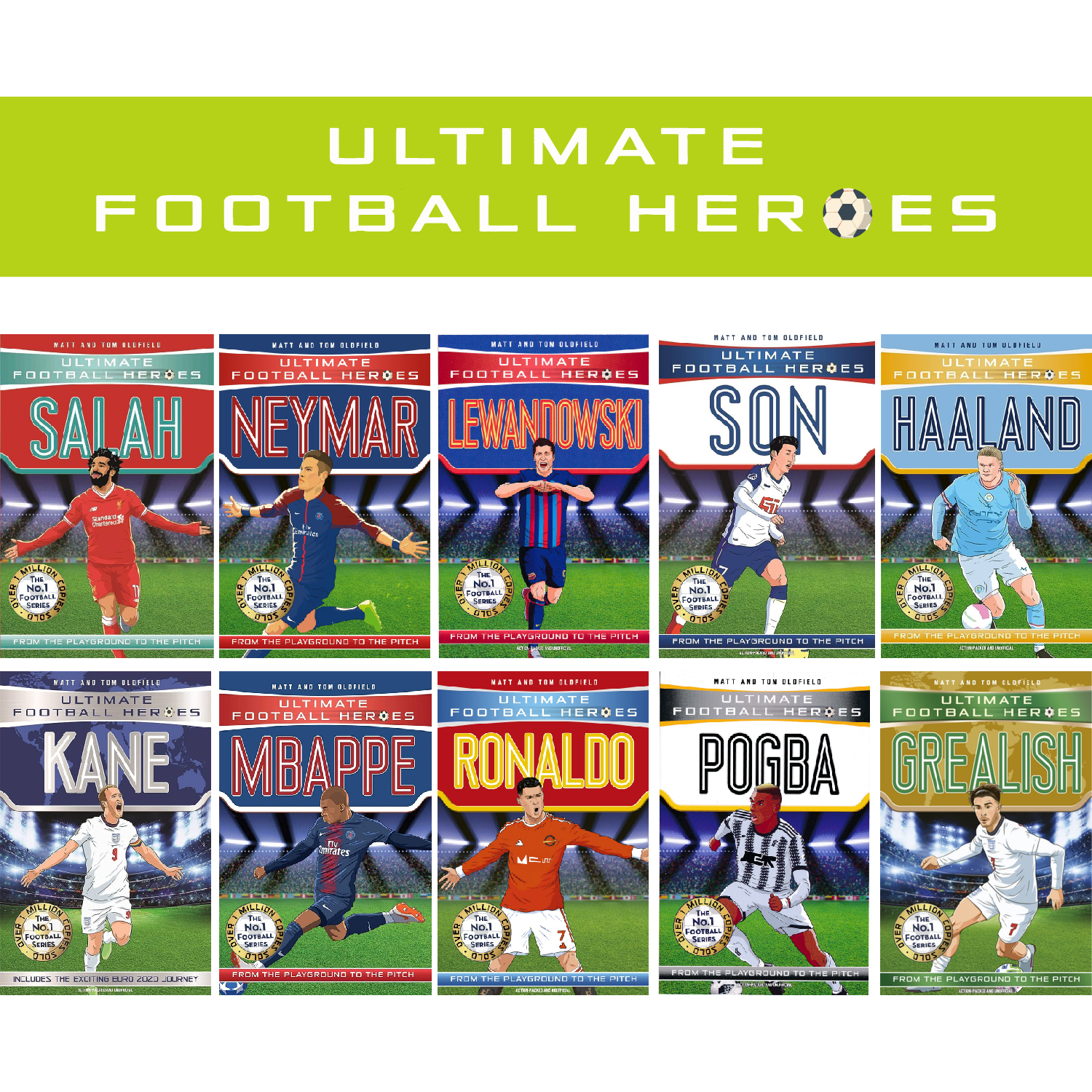 Classic Football Heroes 10 Book Collection - 49.99 USD – St Stephens Books