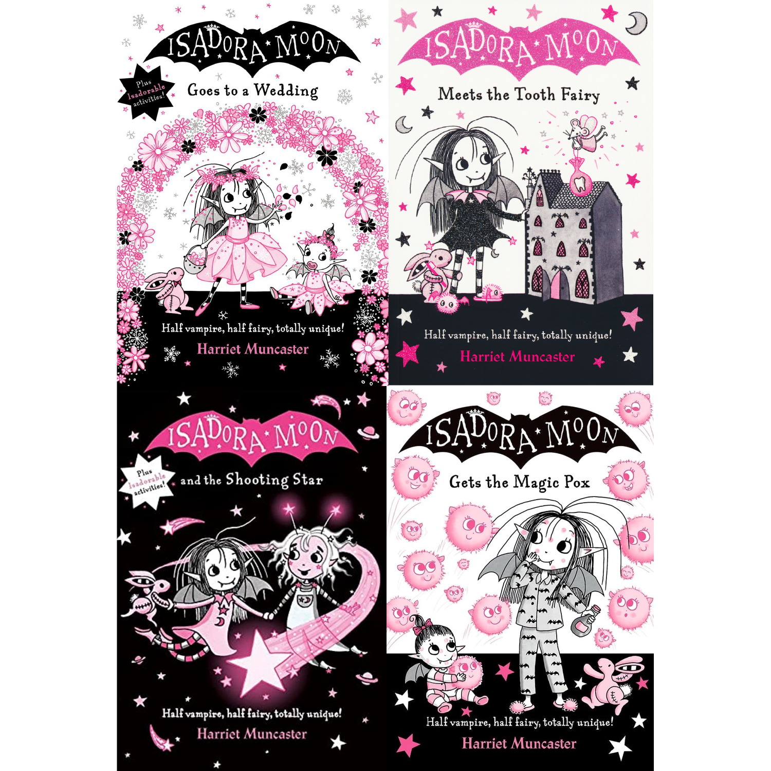 Isadora Moon Collection (4 books) - Fun To Read Book Outlet 英文 